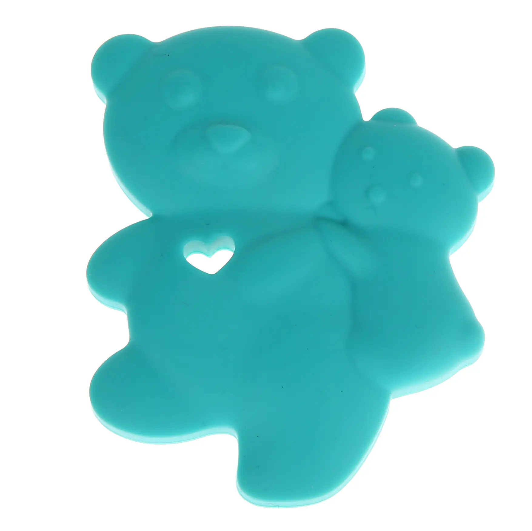 Teething ring bear light turquoise 0 in stock 
