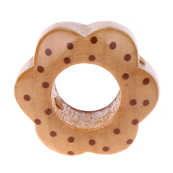 Motif bead perforated flower dots nature 417 in stock 