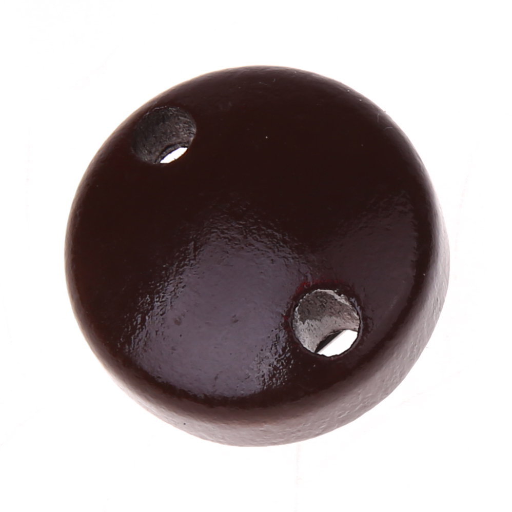 Pacifier clip mini / wooden clip Ø30mm brown 171 in stock 
