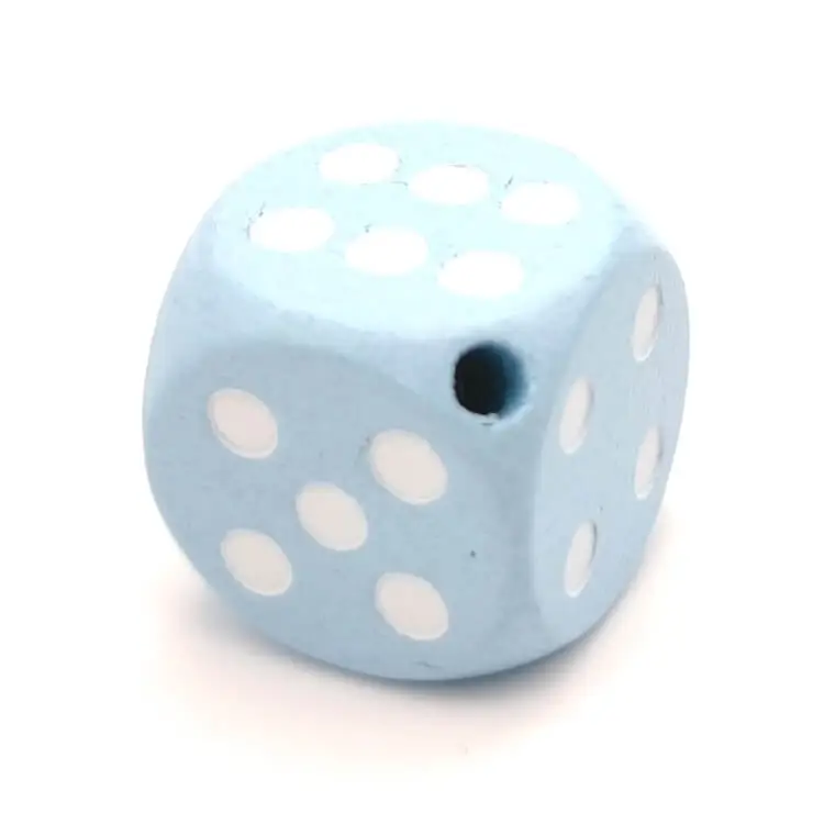 Motivperle Würfel babyblau 315 auf Lager
