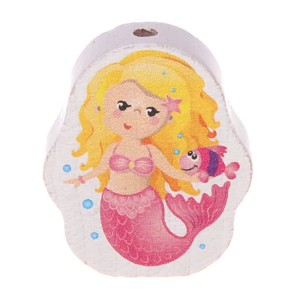 Mermaid motif bead pink 24 in stock 