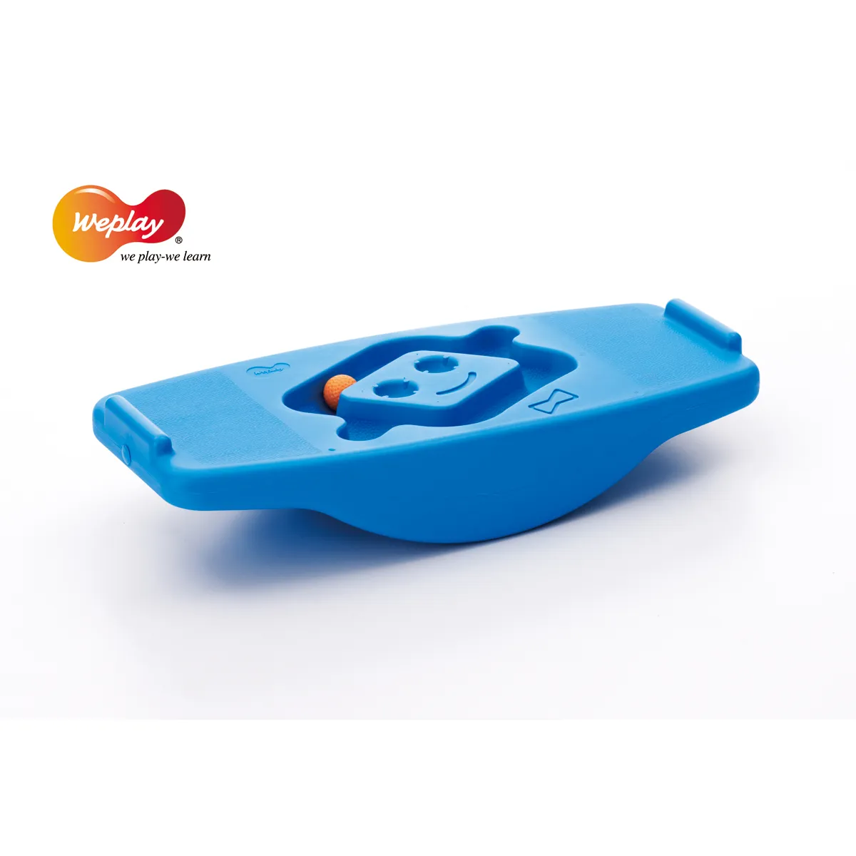 Spielzeug, Schaukelboot, Gummiboot, blau, Kinder Spielzeug, blue, kunststoff, spielzeug, feder?, weplay