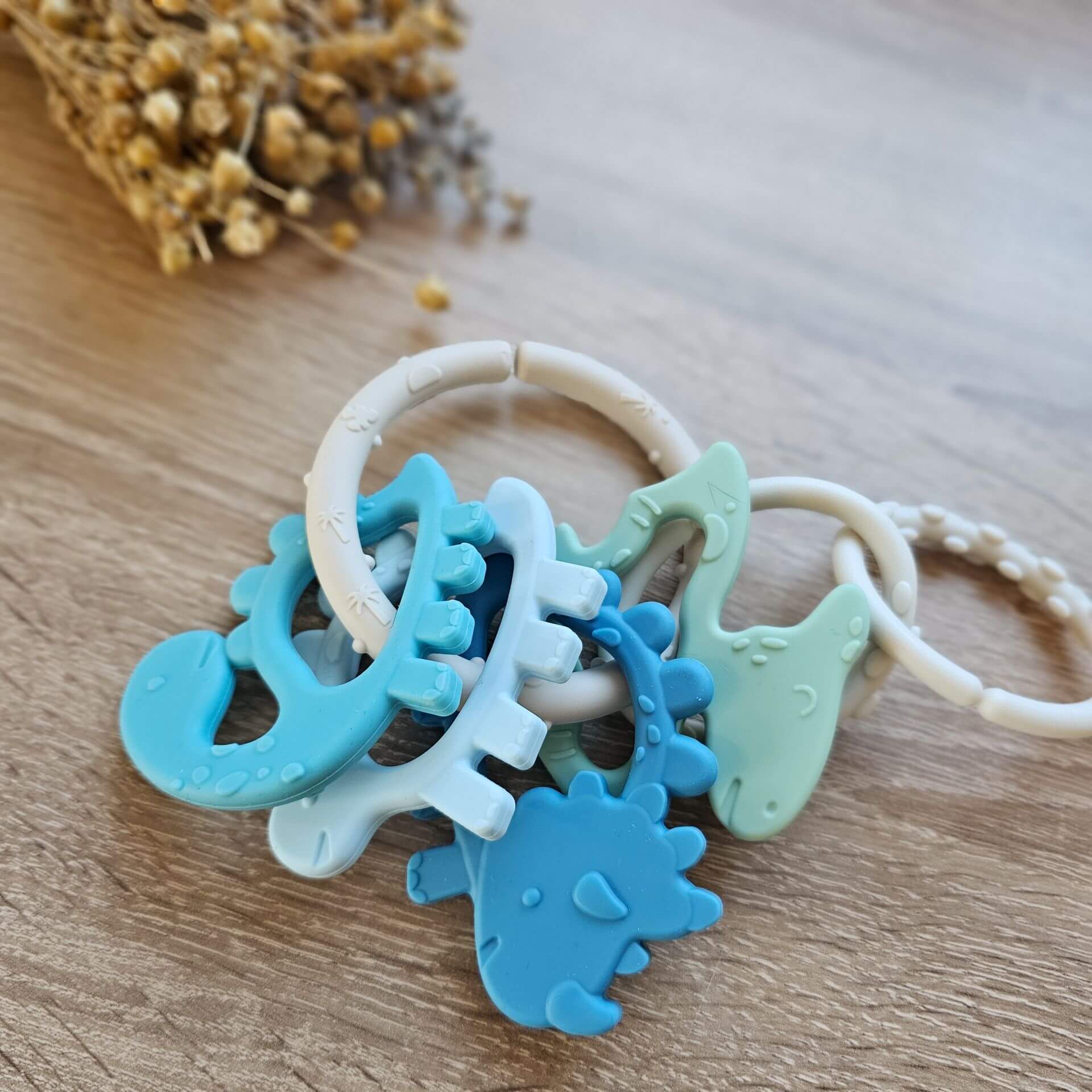 Dino "blue" grasping toy 