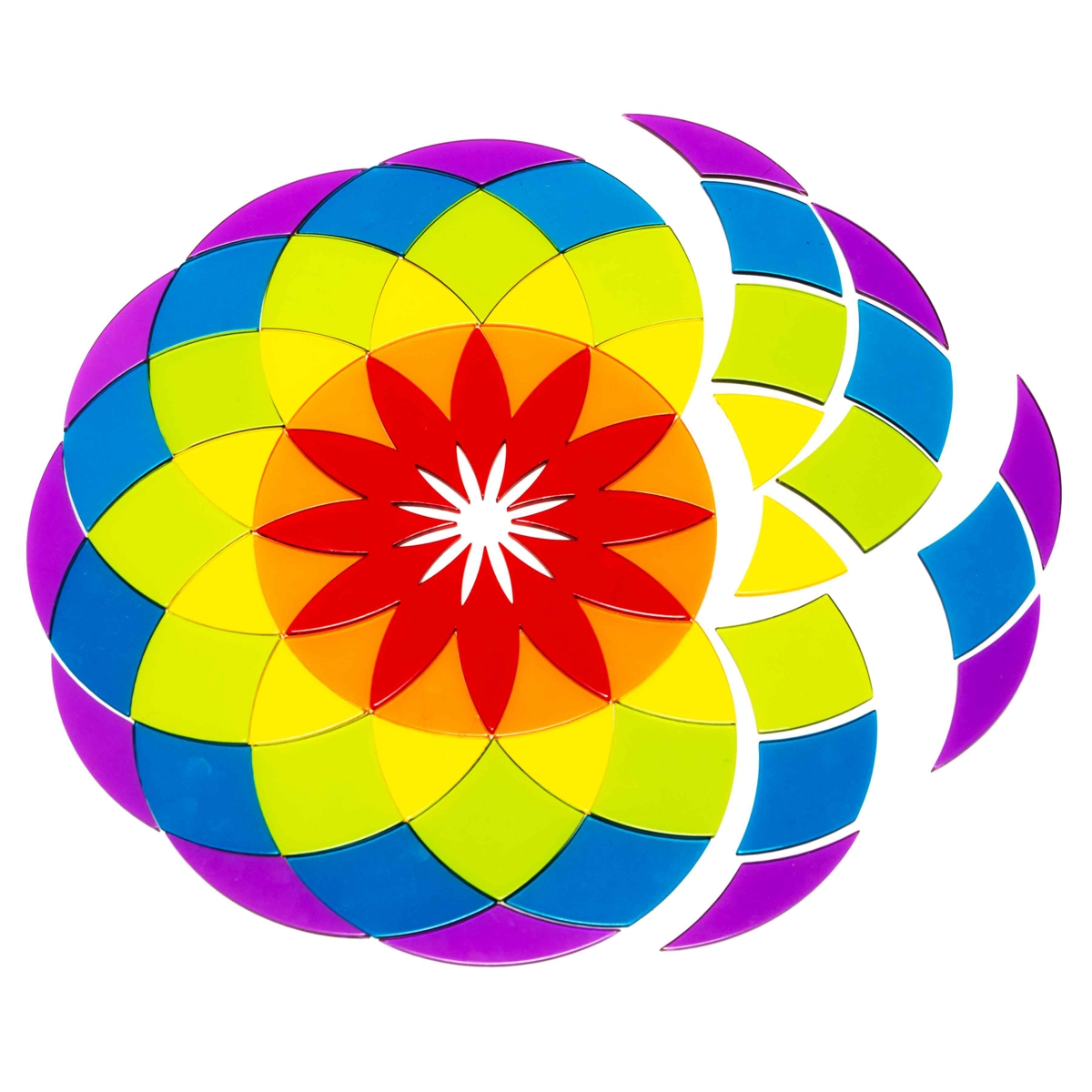 puzzle, disco ball, bunt, kugel, geometrisches muster, Puzzle, Disco-Kugel, Bunt, Geometrisch, Modulare Fliesen