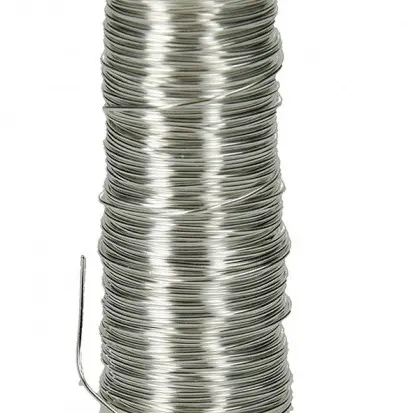 Kupferdraht Ø 0,5mm • 25 Meter silber 0 auf Lager