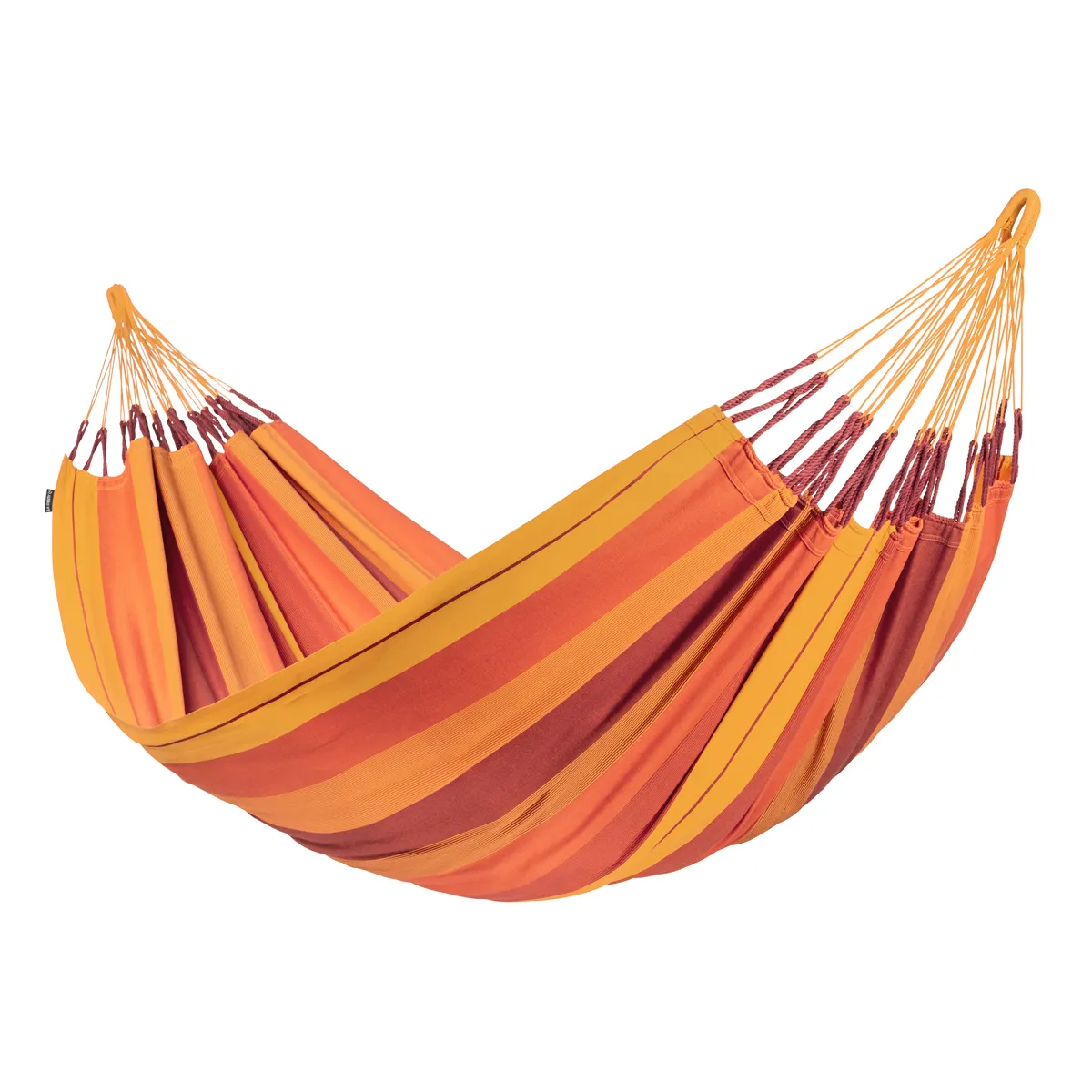 Hängematte, Streifen, Baumwolle, orange, Rope-Hängematte, Hängematte, gestreift, orange, Struktur, Trageleine