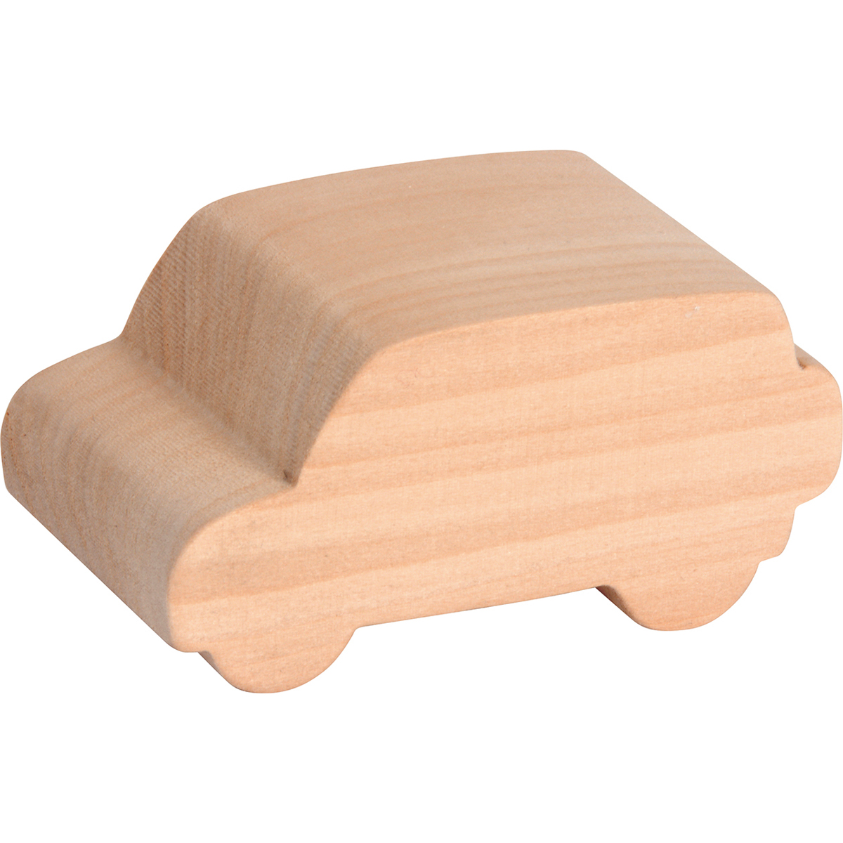 Schnitzholz Autos 3er Set