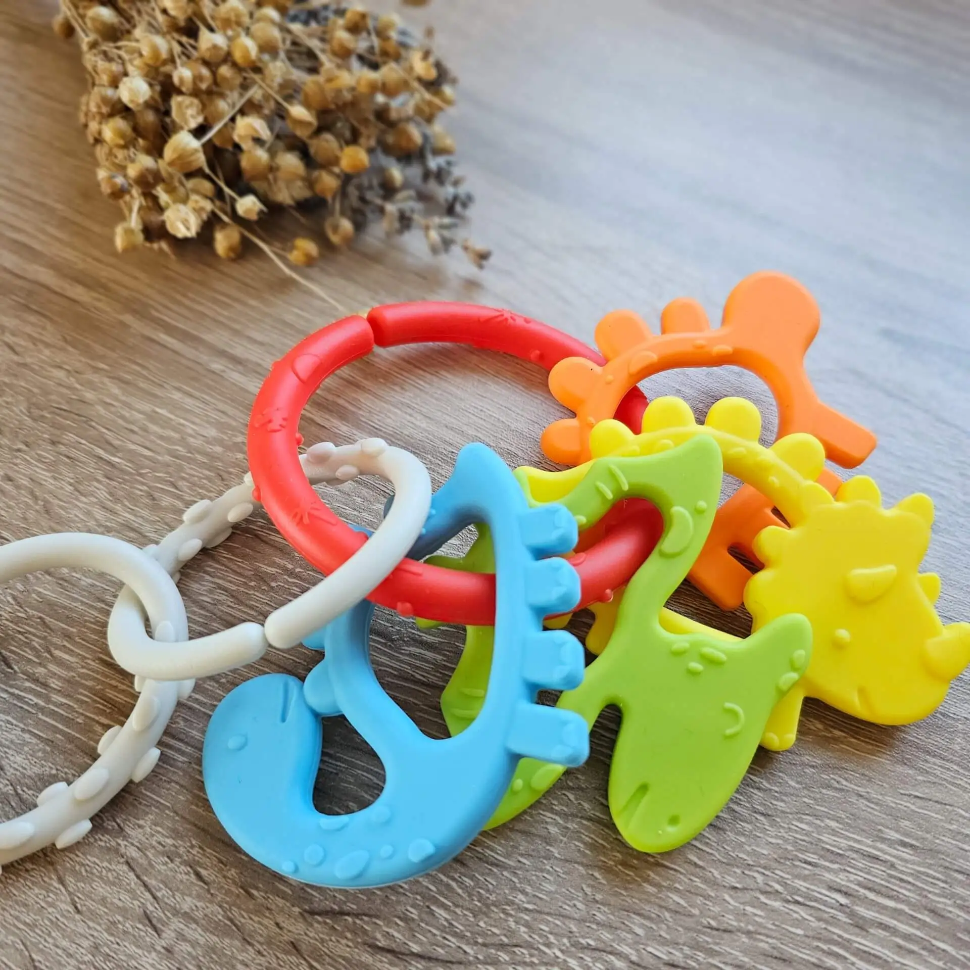 Grasping toy dino "colorful"