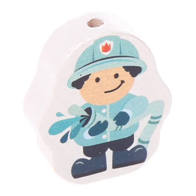 Fireman motif bead mint 86 in stock 
