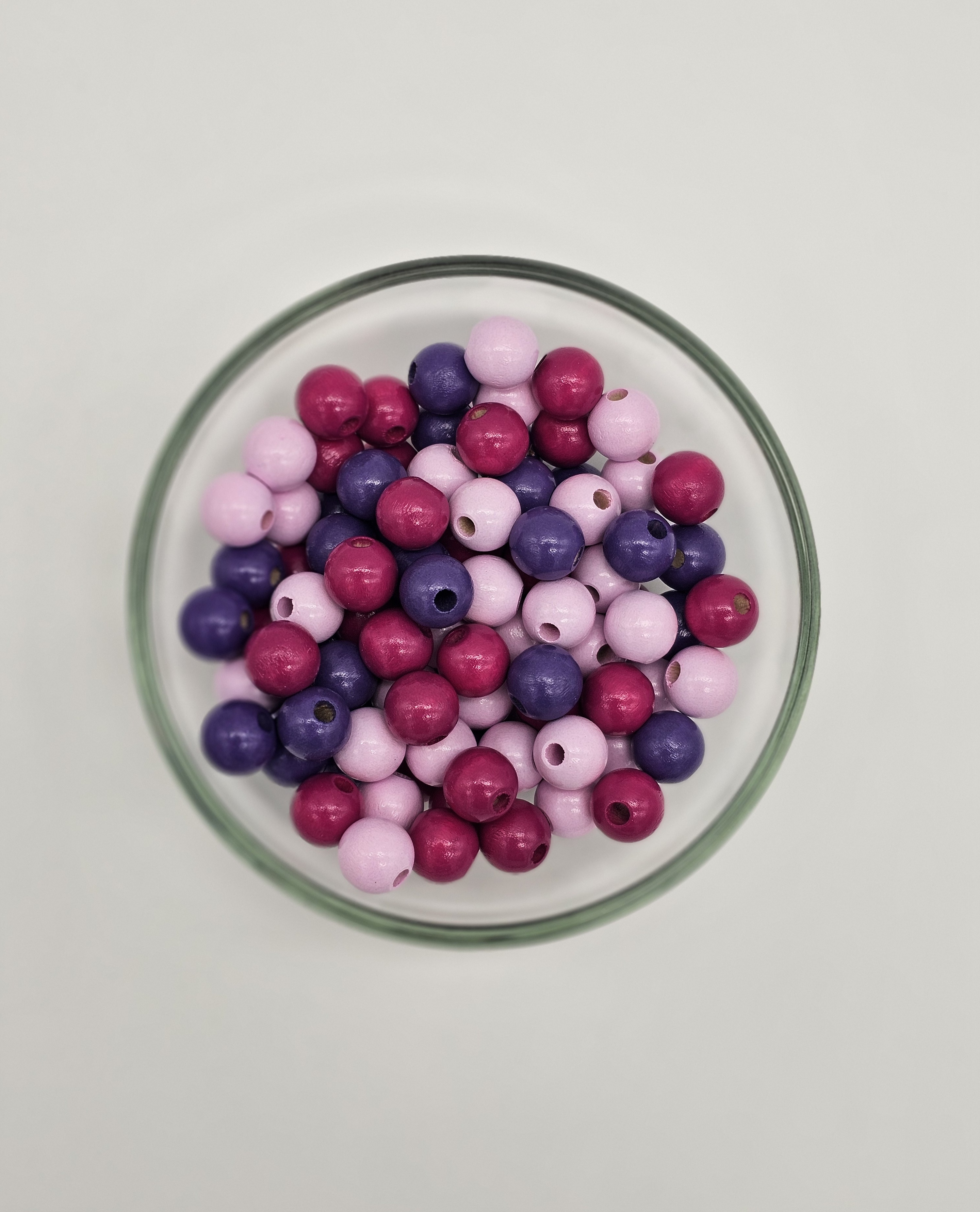 Wooden bead mix 10mm - 50 pieces Prinzessinnenzauber 37 in stock 