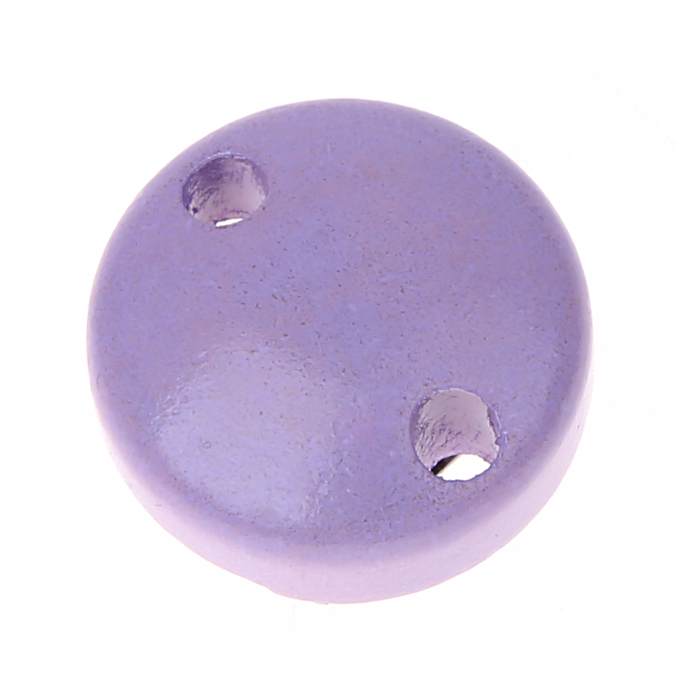 Pacifier clip mini / wooden clip Ø30mm lilac 455 in stock 