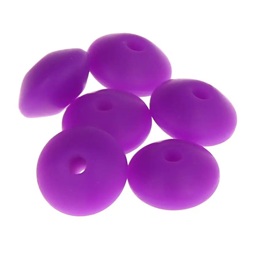 Silikonlinse 12mm lavendel 606 auf Lager