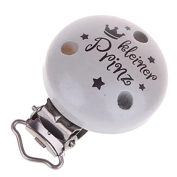 Little Prince motif clip light gray 11 in stock 