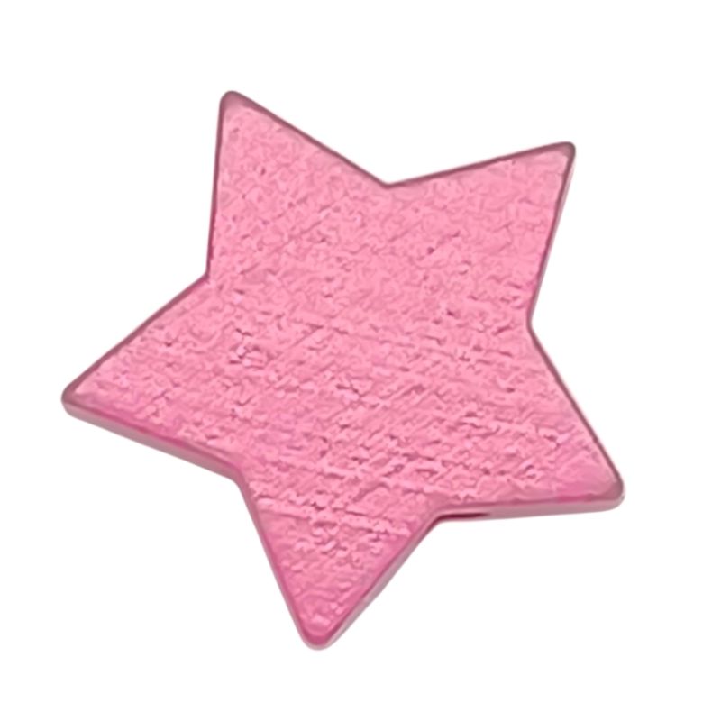 Motivperle Stern babyrosa 50 auf Lager