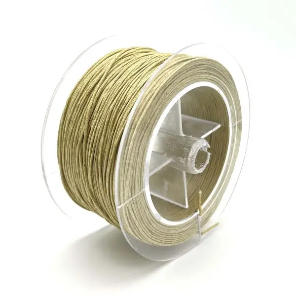 Baumwollschnur Ø 1mm • 100 Meter natur 9 auf Lager