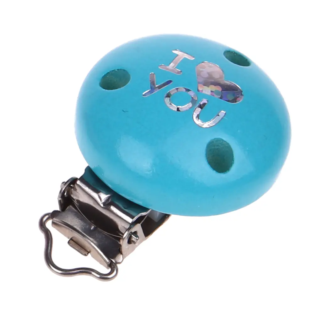 Motif clip I Love You light turquoise 179 in stock 