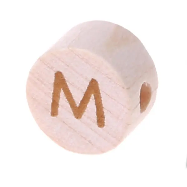 Letter beads disk laser engraving Ø 11 mm M 85 in stock 