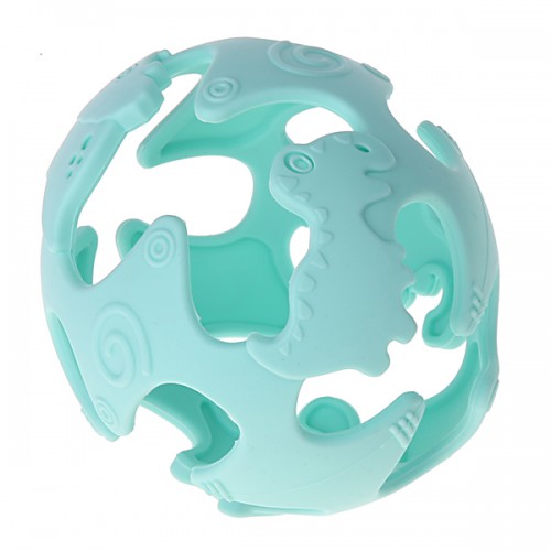 Silikonball Dinosaurier mint 6 auf Lager