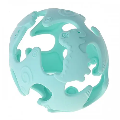 Silicone ball dinosaur mint 7 in stock 