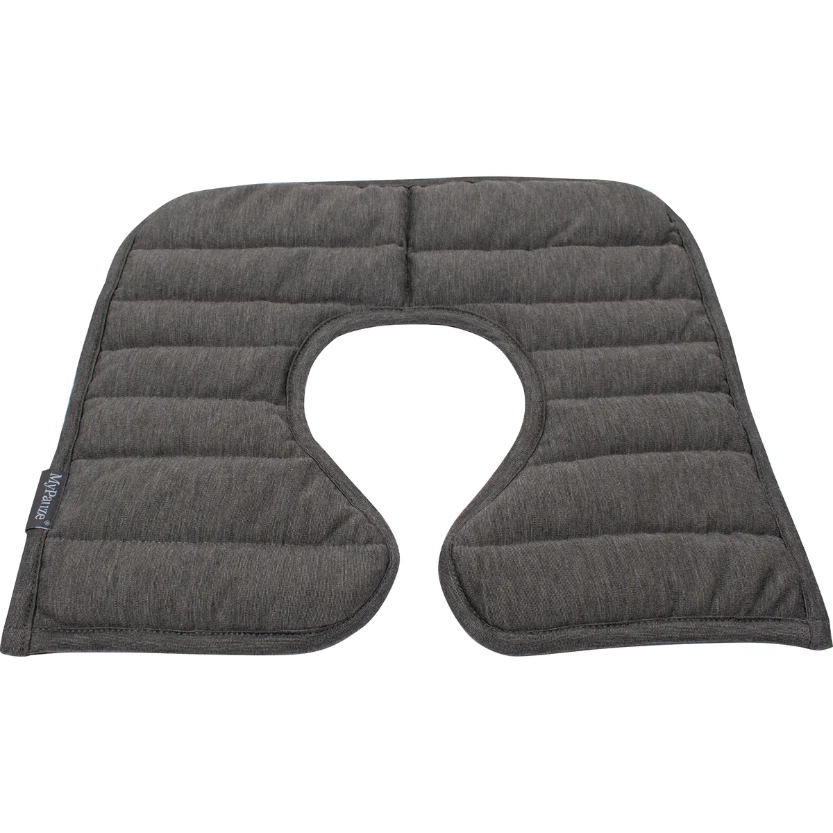 Nackenstütze, Kragenkissen, Stützkissen, Gesteppt, Grau, Nackenstütze, Kopfstütze, Sitzkissen, Quetschöffnung, grau