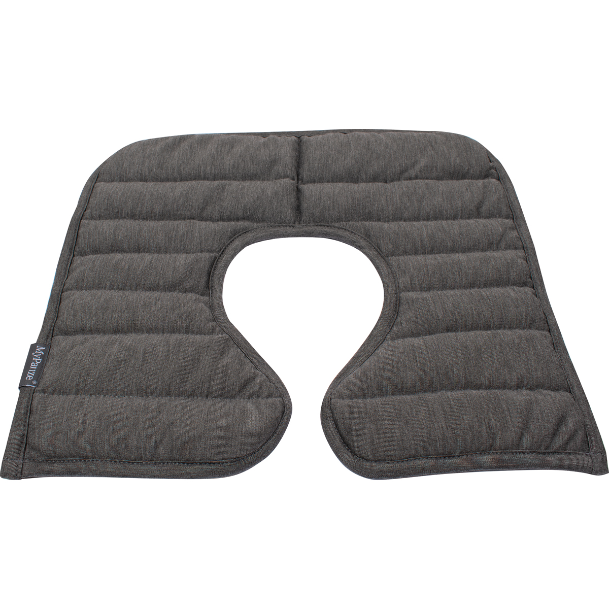 Nackenstütze, Kragenkissen, Stützkissen, Gesteppt, Grau, Nackenstütze, Kopfstütze, Sitzkissen, Quetschöffnung, grau