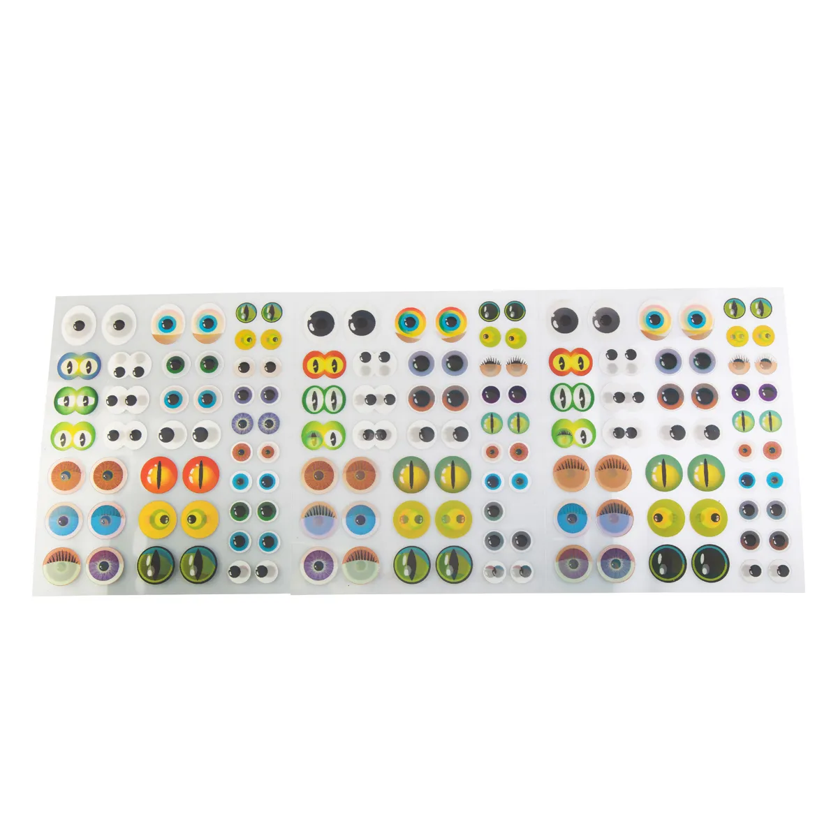 stickers, Augen-Aufkleber, Bunte Augen, Wackelaugen, Kreativdeko, Augenaufkleber, Goggly-Augen, bunte Augen, Aufklebersheet, Augen in Farbe
