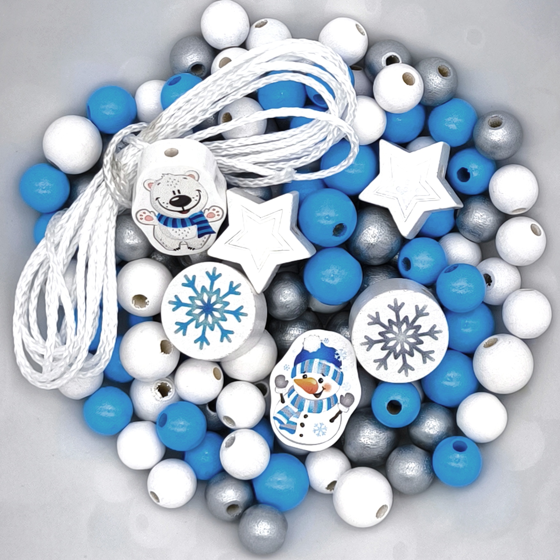 Winterlicher Perlenmix