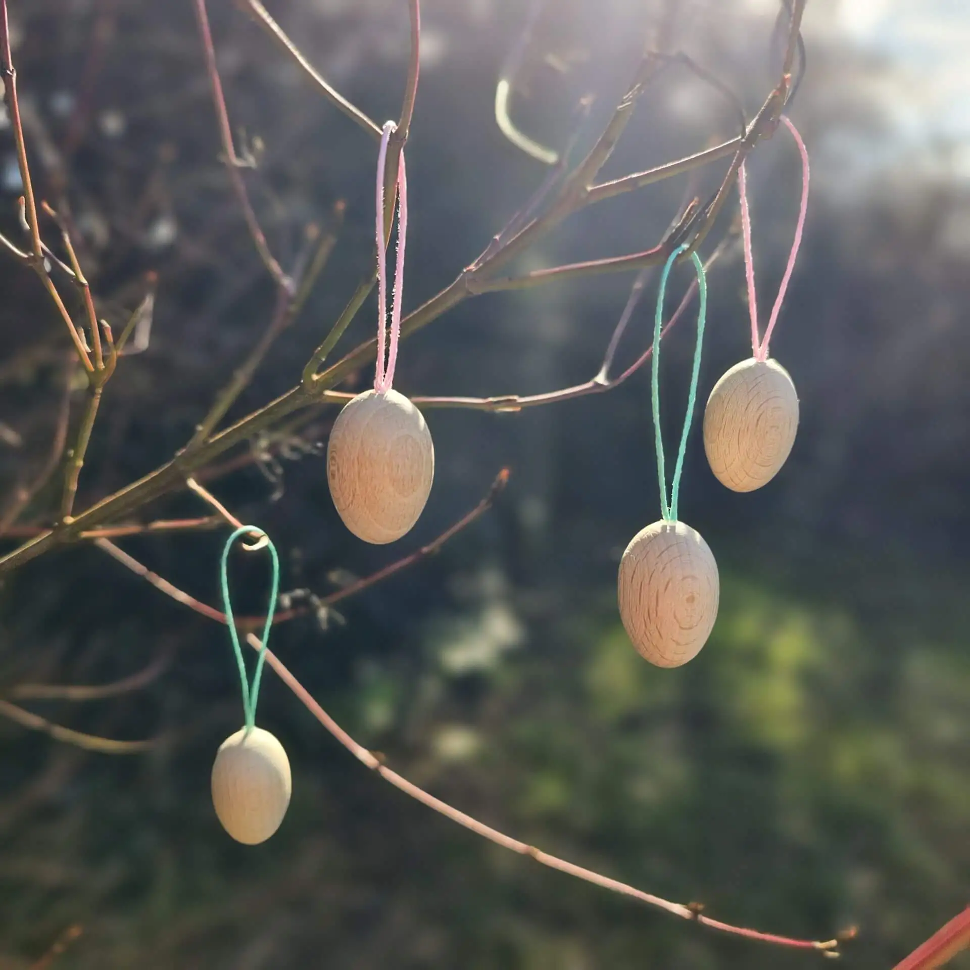Wooden Easter eggs "small"