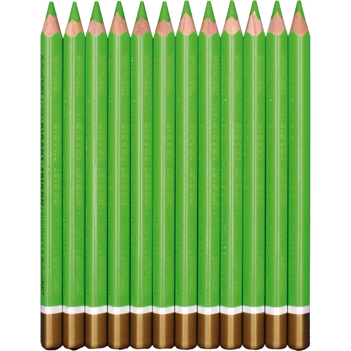 Buntstifte, Grün, Holzstifte, Gruppe von Stiften, 12er Set, grün, Bleistifte, Holzbleistifte, Kunstbedarf, Schreibbedarf