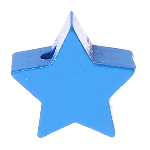 Motivperle Stern mini mittelblau 157 auf Lager