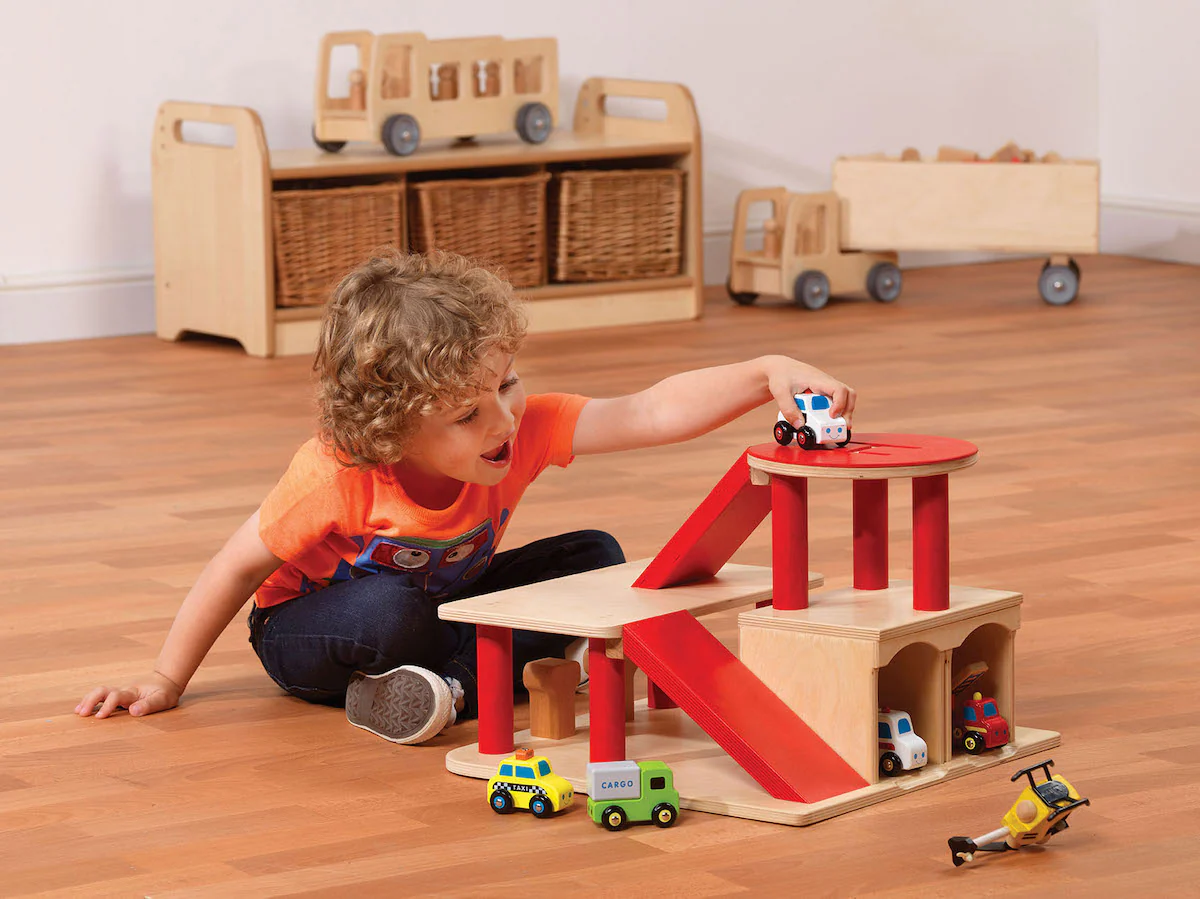 Garage für Kinder unter 2 Jahren