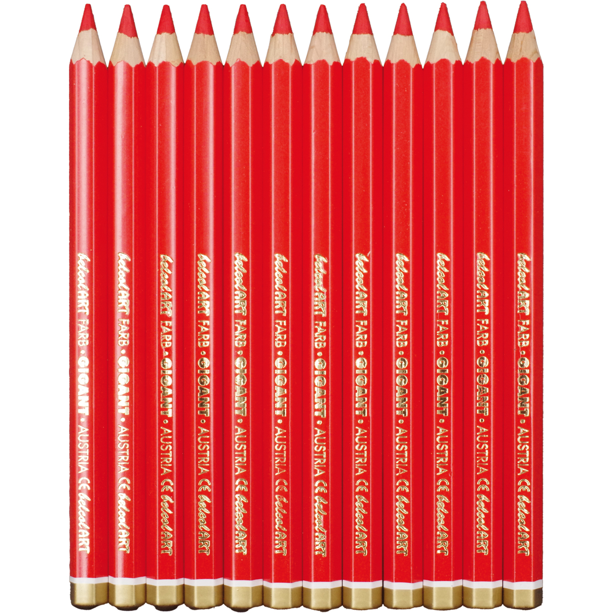 Buntstifte, Rot, Holz, Schulbedarf, Künstlerbedarf