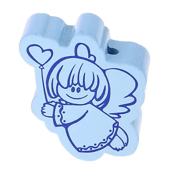 Angel II motif bead baby blue 251 in stock 
