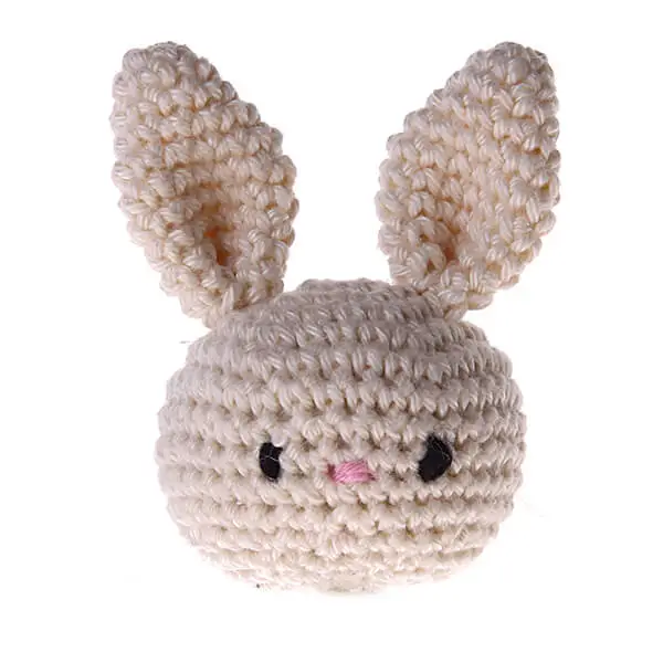 Häkeltier Hase beige 1 auf Lager