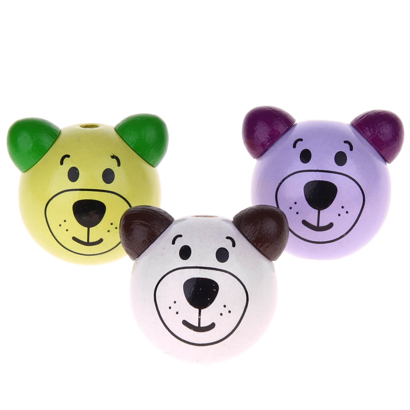 3D bear II motif bead