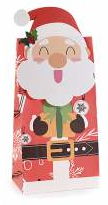 Colorful Christmas gift bags Santa Claus 5 in stock 