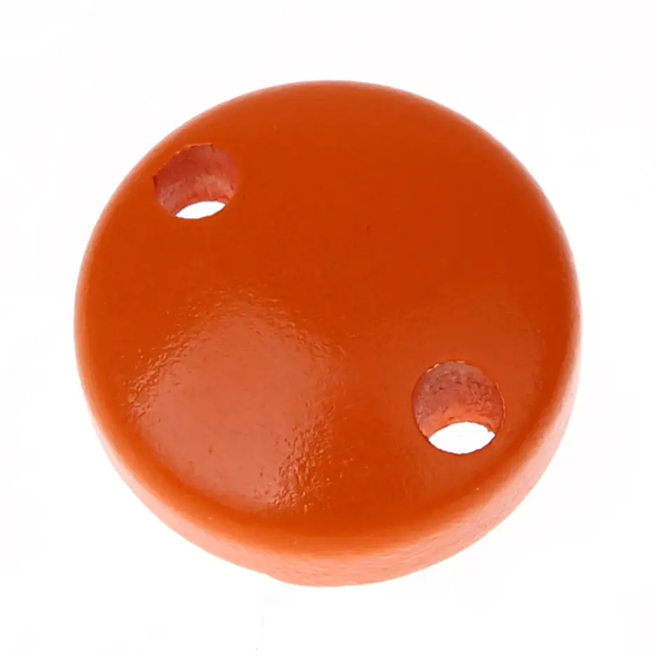 Schnullerclip mini / Holzclip Ø30mm mandarin 713 auf Lager