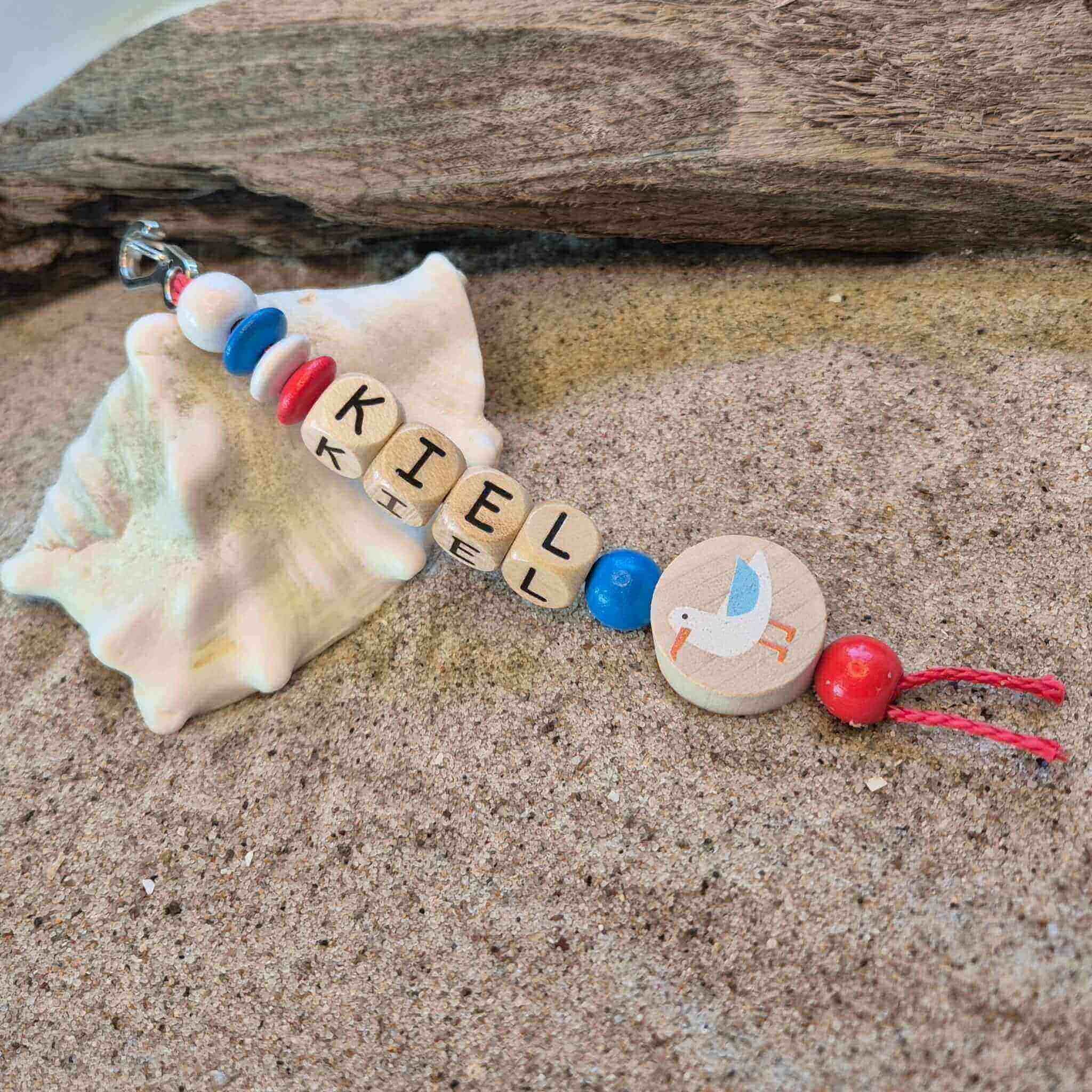 Schlüsselanhänger Bastelset Möwe Kiel