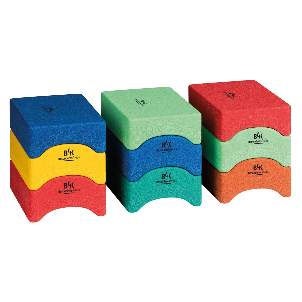 Schaumstoffblöcke, Schaumstoffwürfel, Bunte Blöcke stapeln, Kinderspielzeug, Turn-Set, Schwämme, Körner-Set, Bunte Schaumstoff-Blocks, Kindersport-Set, Mehrfarbige Puffer