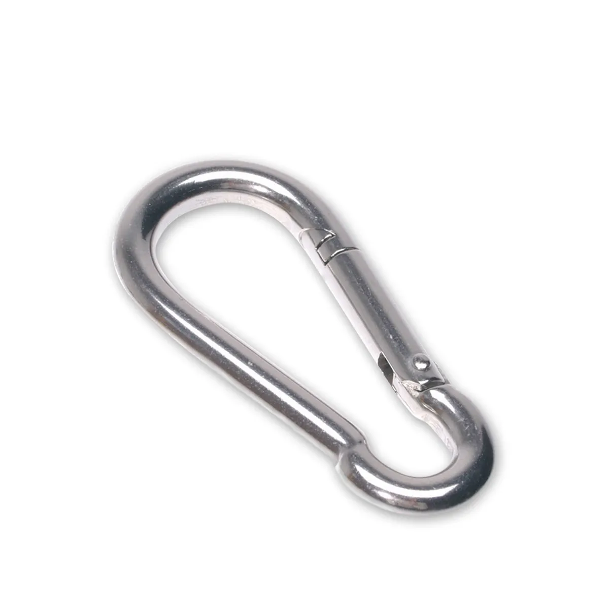Karabiner, Stahl, Silber, Klettern, Haken, karabiner, aluminium, metall, kletterausrüstung, bauteil