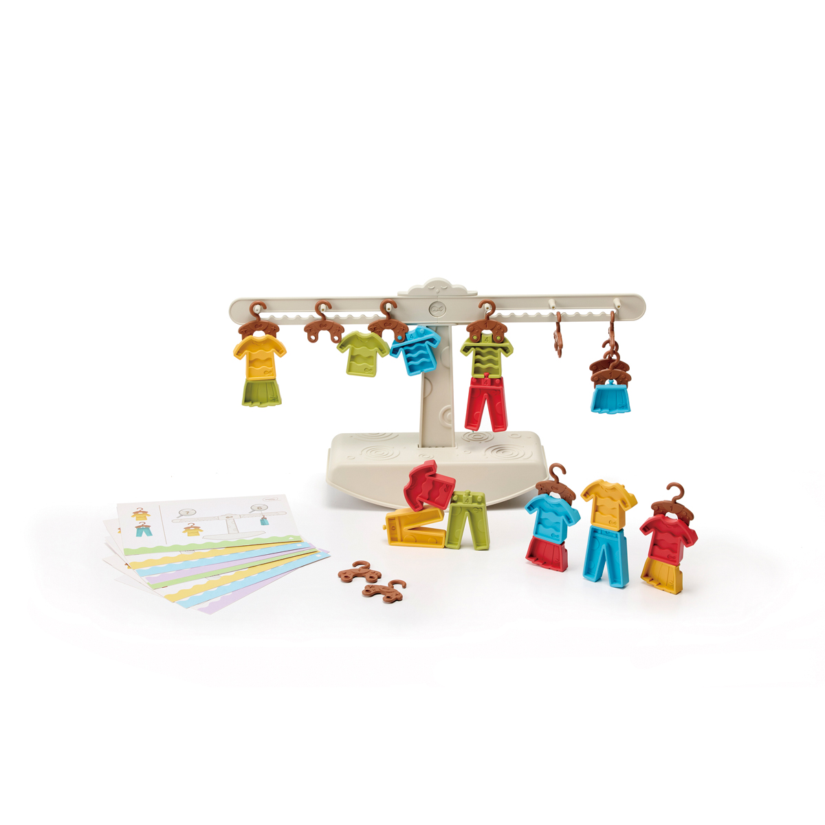 Kinder-Spielzeug, Modell-Ständer, Kleidung-Figuren, Hänger-Set, Papier-Spielkarten, Spielzeug, Kleidung-Aufhänger, Kleiderbügel, Figuren, Sortierspiel