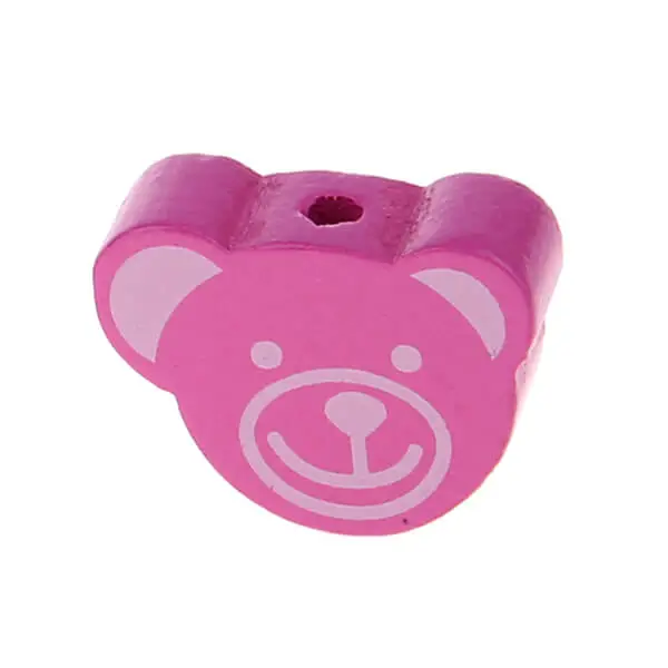Motivperle Minibärchen pink 503 auf Lager