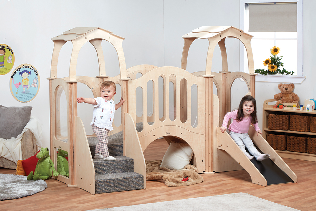 Spielhaus, Kletterturm, Holzspielzeug, Kinderklettergerüst, Kletterturm mit Rutschen, Kletterstruktur, Spielturm, Holzspielzeug, Kletterstufe, Rutsche