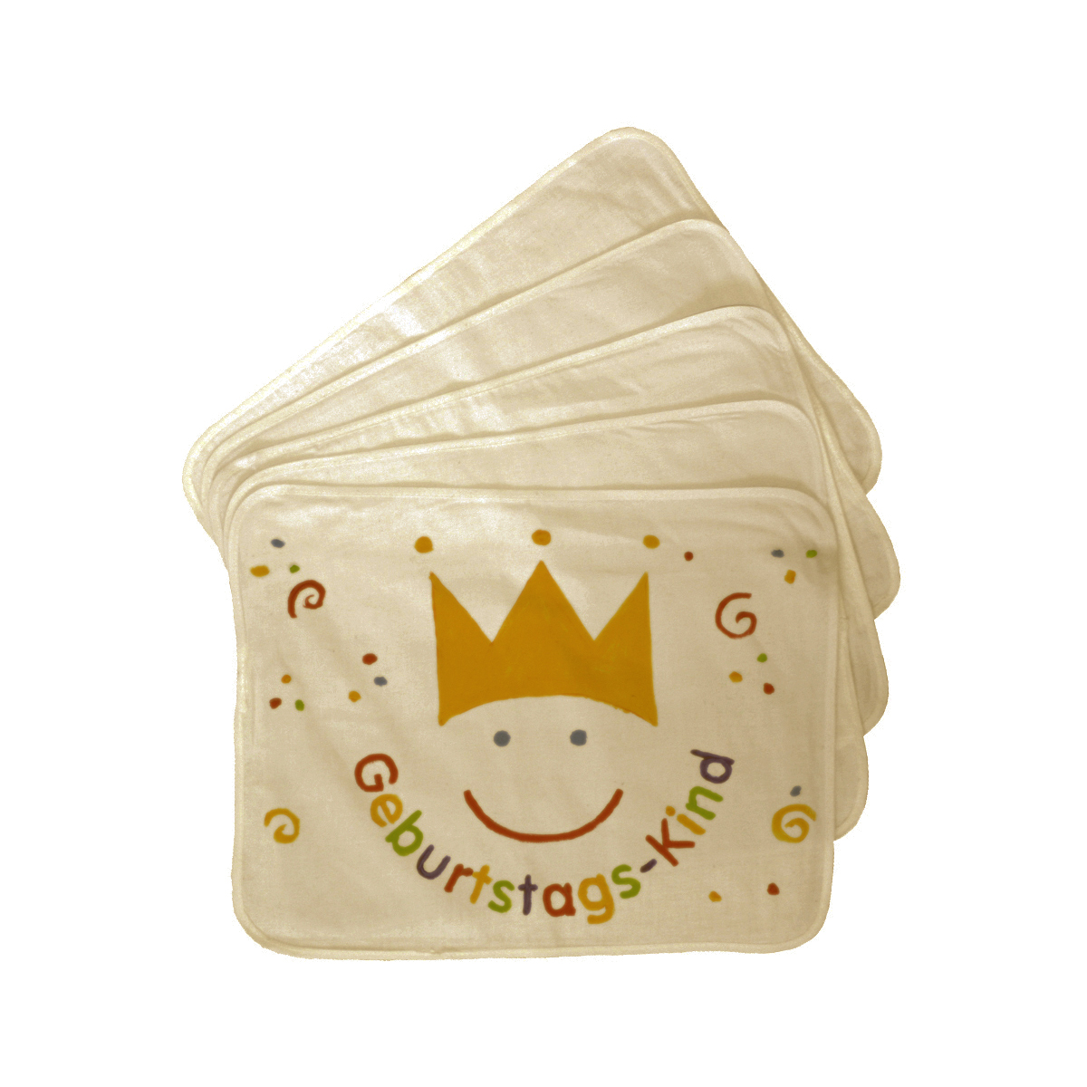 Kuchenkerze, Geschenk, Geburtstag, Kronenmotiv, Gesichtsmotiv