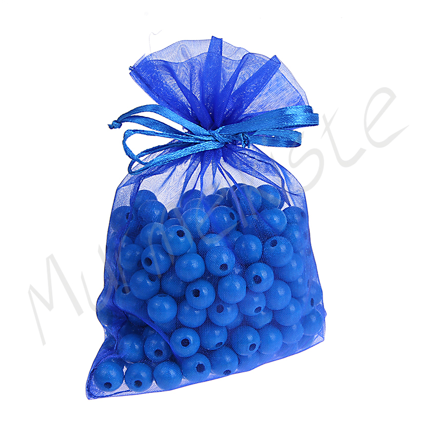 Organza bag blue 46 in stock 