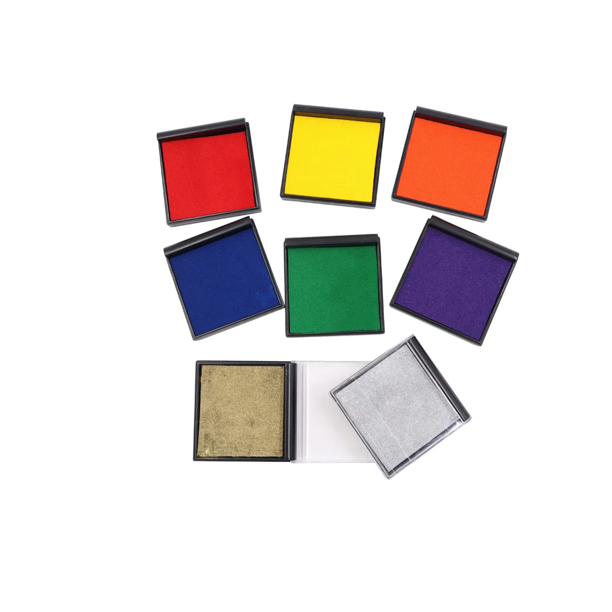 Kompaktfarben, Kunstfarbe, Make-up-Palette, Augen-/Lidschatten, Metallic-Palette, Farbenausdruck, Make-up-Pigment, Lidschatten-Palette, Schimmer-Topper, Künstlerische Farben
