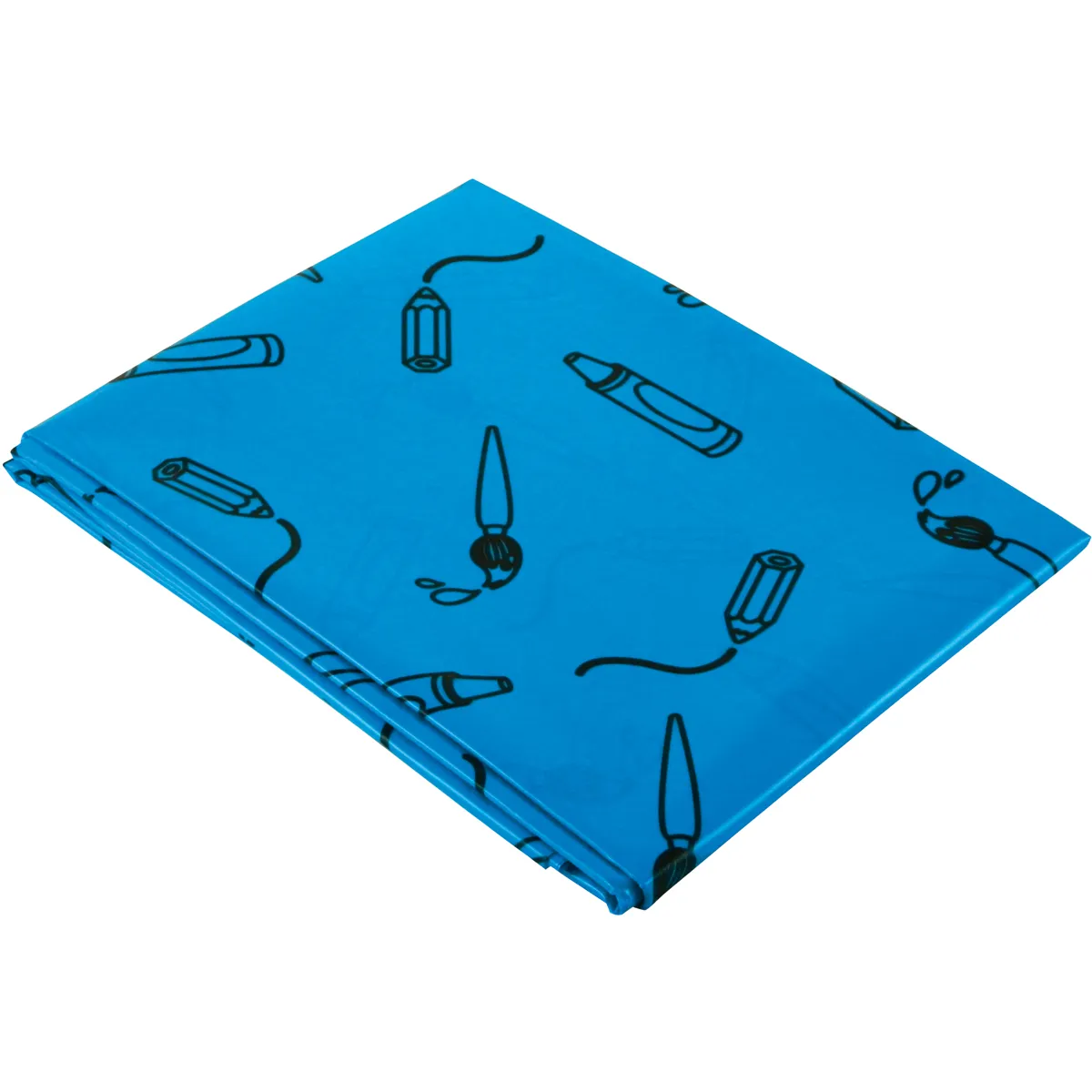 Notebook, Blauer Notizblock, Kunstpapier, Musterabdeckung, Gefaltetes Heft, notebook, sketchbook, blau, muster, einband
