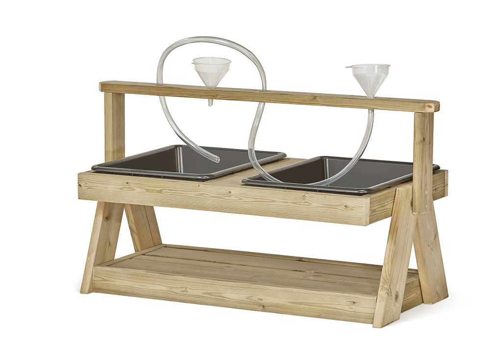 holzwerkbank, spülbecken, wirbelfläche, schalenhalter, holzgestell, Holzwerkbank, Wäge- & Spülstation, Gießanlage, Metalltropfenbehälter, Diy Werkbank