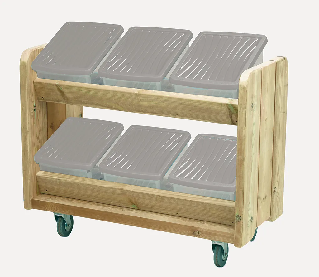 werkbank, holzwagen, rollenwagen, aufbewahrungsboxen, stapelboxen, Wagen, Aufbewahrungskorb, Holzkarre?, Plastikbehälter, Rollwagen