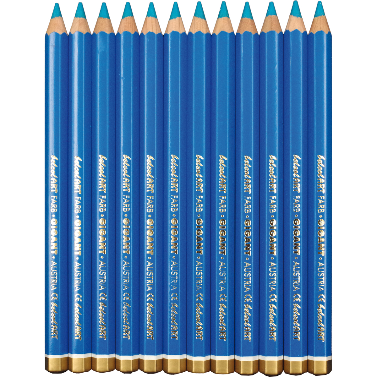 Bleistifte, Blau, Holzbleistifte, Runde Spitze, Grobbleistifte